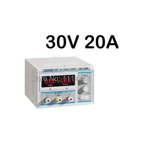 0-30V, 0-20A Output Brand New Digital adjustable High-Power Switching DC power supply Variable 220V