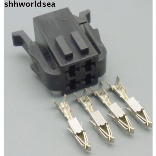 Shhworldsea 5/30/100sets 3.5mm 4p pin car connector Oxygen sensor 191 792 722 191792722 for VW for AUDI