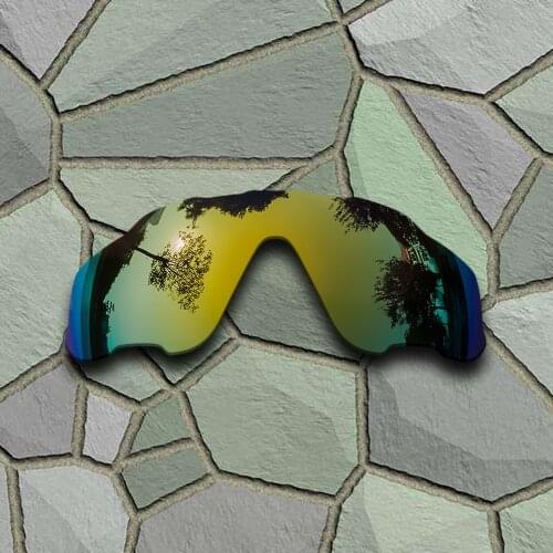 Yellow Golden Sunglasses Polarized Replacement Lenses for Oakley Jawbreaker