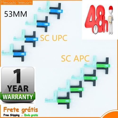 High Quality 53MM SC APC SM Single-Mode Optical Connector FTTH Tool Cold Connector Tool SC UPC Fiber Optic Fast Connnector