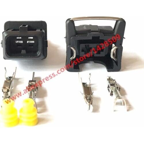 5 Set Female And Male EV1 Style 3.5 Series 2 Pin Male Auto Injector Connector 106462-1