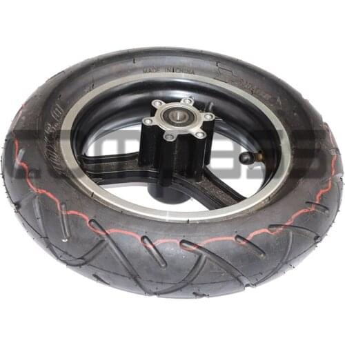 10 inch pneumatic wheels 10x3.0 tires and alloy disc brake rims suitable for electric scooter balance air cushion 10*3.0 tires