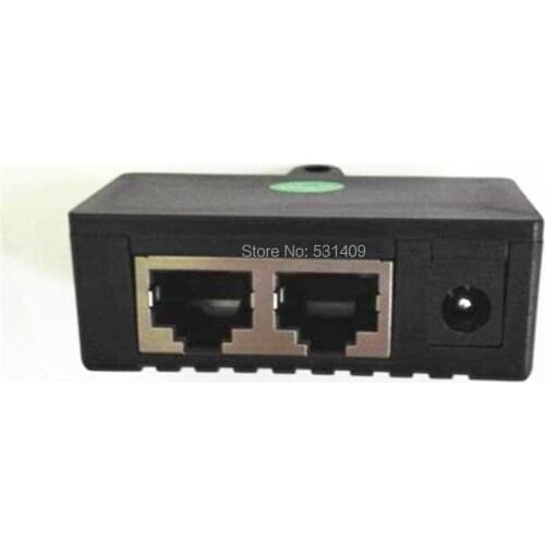 10 pcs/lot RJ45 Connector POE Injector Power over Ethernet Adapter For IP Camera,IP Phone,CCTV AP power supply