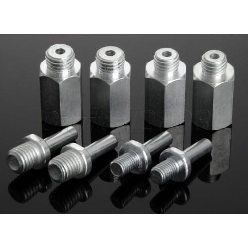Yetaha M10 M14 M16 Steel Drill Adapter Thread For Car Polisher Bonnet Backing Pad Backer Plate Connecting Rod 8mm Shank Drill