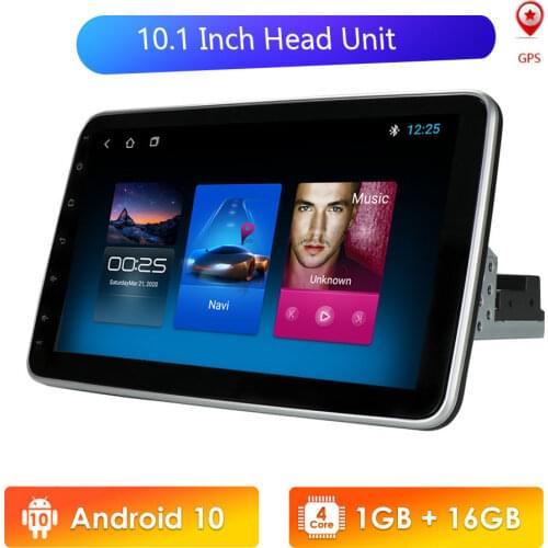 1 Din Universal Car Stereo Video Multimidia Radio Player 10.1 Inch Rotatable Screen Android Car Autoradio GPS Wifi 360 Rotation