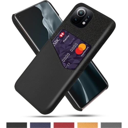 Business Case For Xiaomi Mi 11 X3 NFC 8 9 SE 10 9T Note 10 Lite PU Leather Card Slot Cover For Redmi Note 9S 8 7 9 Pro 8A Funda