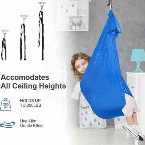 Elastic Childrens Hammock Toys Elastic Parcel Steady Chair Seats Flying Dropshipping Swing Swing Child Toy Swing Autism The