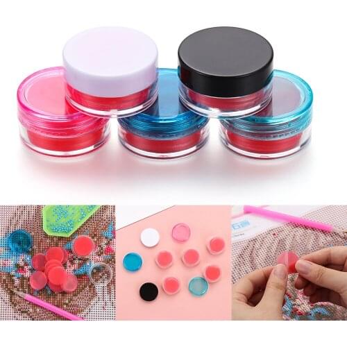 Glue Clay Tool Diamond Painting Glue Clay DIY Craft Diamond Painting Wax with Storage Box for diamond painting accessoires