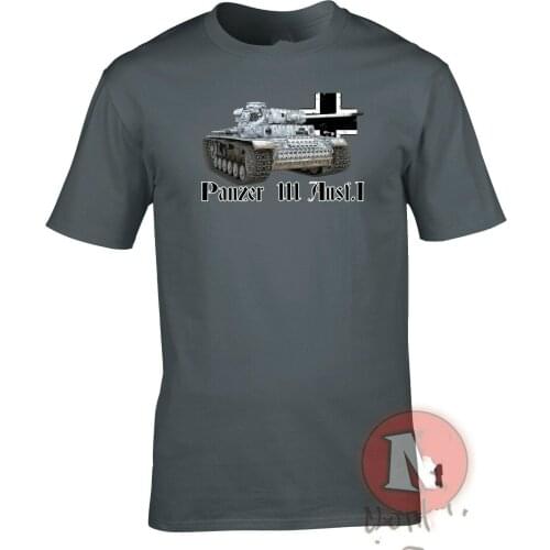 Panzer 3 Ausf I WW2 German Military Armour T-Shirt Summer Cotton Short Sleeve O-Neck Mens T Shirt New S-3XL