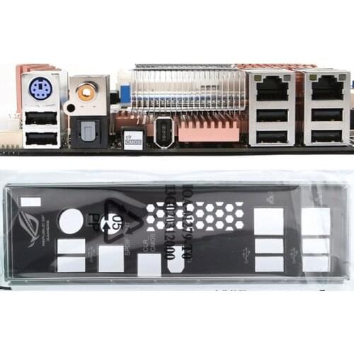 New I/O shield back plate of motherboard for RAMPAGE FORMULA just shield backplate Free shipping