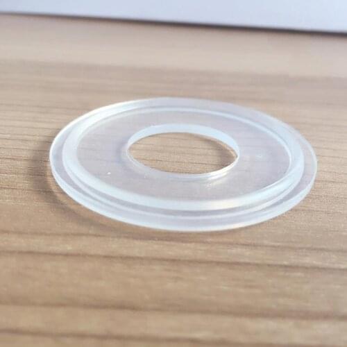 Fit 133mm 5.25" Pipe OD 5" Tri Clamp Sanitary Transparent Silicon Sealing Gasket Strip Homebrew For Diopter Ferule