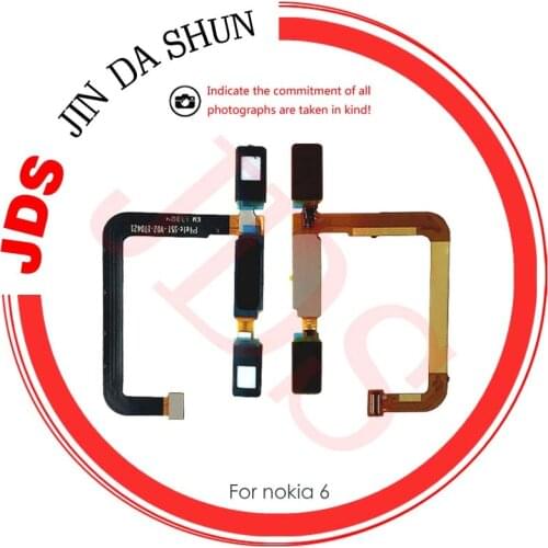 Finger Reader Identification Fingerprint Sensor Home Button Return Flex Cable Ribbon For Nokia 6 TA-1033 Huella Fingerprint