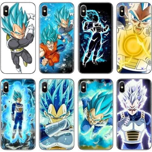 Silicone Skin Cover Super-Saiyan-C-Blue-Vegeta-Dragon-Ball For Huawei P30 P40 P20 P7 P8 P9 P10 Lite Plus Pro 2015 2016 2017 Mini