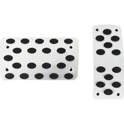 Universal Car Pedals, Stainless Steel Pedals, Car Safety, Auto Gas Brake Pedals, Pads, Vehicle Interior Parts