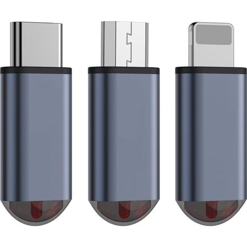 IR Universal Remote Control For TV Box Air Conditioner App Control Infrared Appliances Mini Adapter For iPhone Micro USB Type-C
