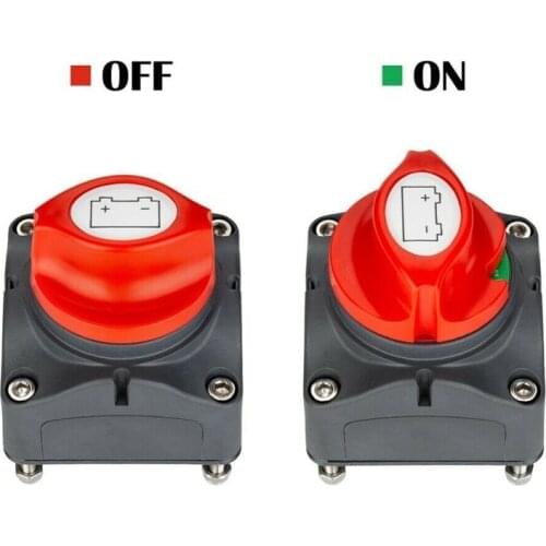 Universal Disconnect Switch Car Truck Boat Purpose High-current Protection Anti-leakage Battery Disconnecter Switch