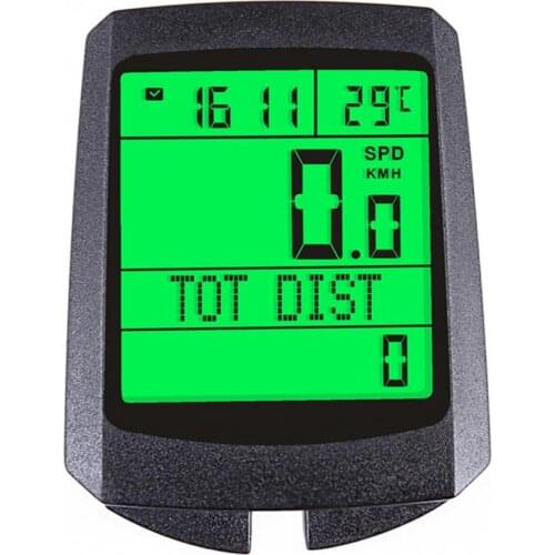 MTB Bike Luminous Bicycle Odometer FSTN Display Outdoor Cycling Speedometer велосипедный компьютер велокомпьютер с gps