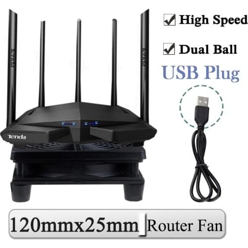 Gdstime DC 5V USB 120x120x25mm 12cm High Speed Router Fan TV Box Cooler 120mm 12025 DIY Computer Silent Desktop Cooler Fan