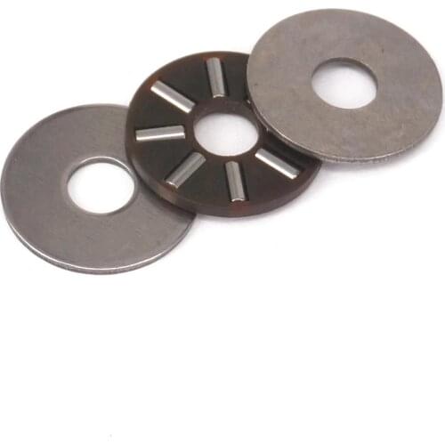 4x14x2mm Thrust Needle Roller Bearing AXK0414TN ABEC-1 Each With Two Washers