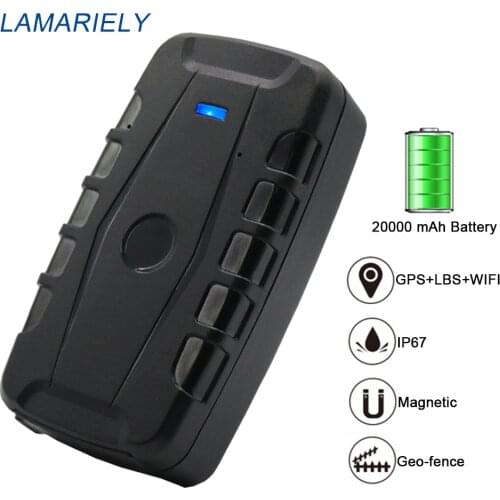 LK209C GPS Tracker Car GPS Locator 240 Days Standby 20000mAh Magnet Waterproof IP67 Vehicle Tracker Shock Drop Alarm PK TK905
