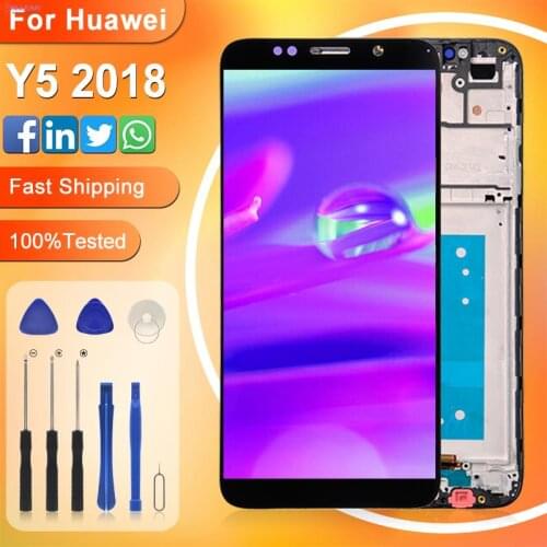 Catteny 5.45inch Y5 Prime 2018 Display For Huawei Y5 2018 Lcd With Touch Digitizer Assembly Y5 Pro 2018 Y5 Lite 2018 Screen