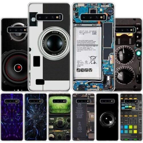 Camera Battery Calculator Phone Case For Samsung Galaxy A51 A71 A70S A50S A30S A10 A20E A40 A41 A01 A21 A6 A7 A8 A9 Shell Cover