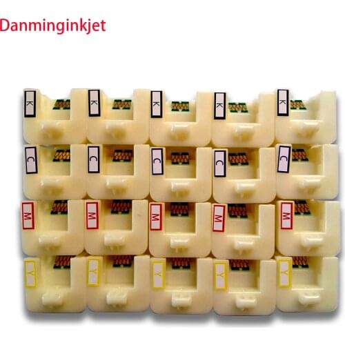 40pcs cartridge Chip with holder For Epson SureColor F6070 F6200 F6270 F7070 F7200 F7270 F9200 F9300 F9370 ink tank chip