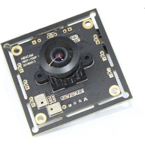 HBVCAM 1MP 1280*720P OV9732 Cmos Sensor UVC USB Camera Module 160 degree wide angel lens vga image with MJPG &YUY2 video format