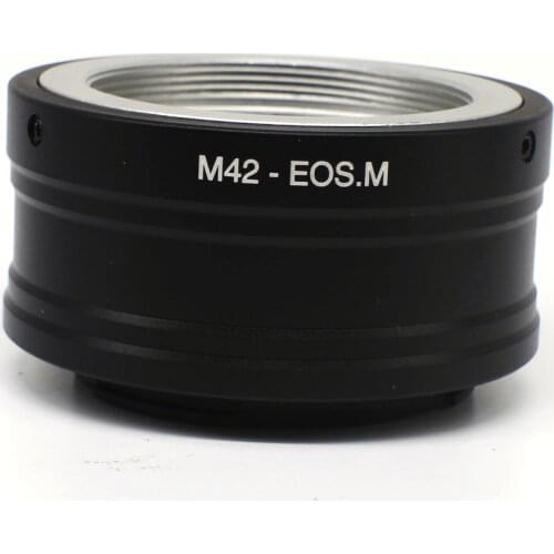 Ring Mount Adapter For M42 Mount Lens to EOSM EOS M M10 M2 M3 EF-M M42-Eosm