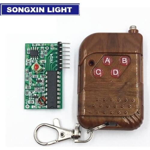 10set IC 2262/2272 4 CH 315Mhz Key Wireless Remote Control Kits Receiver module MODU