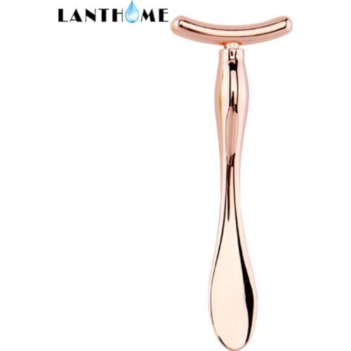 Mini Eye Massage Stick Anti Eye Pouch Dark Circles Massager For Eyes Care Tools T-shape Face Lifting Thin Face Magic Stick Small