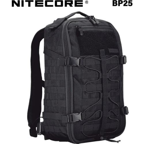 NITECORE BP25 25L with Expansions Multi-purpose Wear-proof Nylon Tools Bag Exquisitely Designed with Ergonomic Comfort
