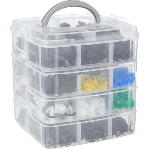 620PCS Car Fasteners Clips Vehicles Panel Retainer Cover Repair Kit 24 Kinds