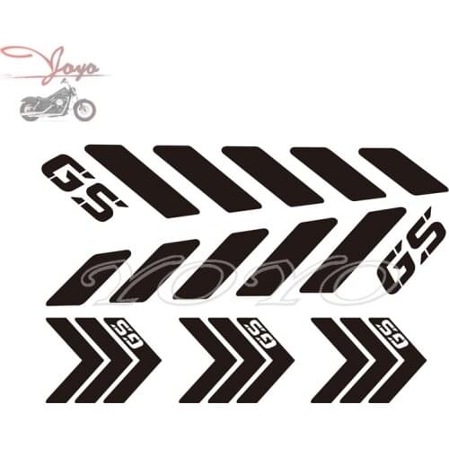 Motorcycle GS Logo Stickers Helemt Decals For F650GS F700GS F800GS G650GS R1200GS