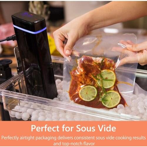 Vacuum Sealer Bags for Food Saver Sous Vide BPA Free Kitchen Food Preservation Bag for Freezing Storage for Vacuum Machines