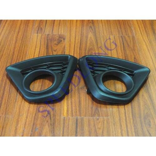 2 Pcs/Pair RH and LH front fog light lamp frame covers trim for Mazda CX-5 2013-2015