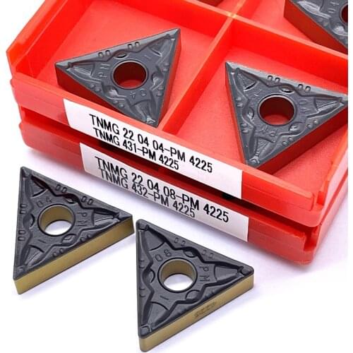 TNMG220404 PM 4225 TNMG220408 PM 4225 Hard Alloy External Turning Tools TNMG220404 Carbidecutter Cutting Tool CNC Tools