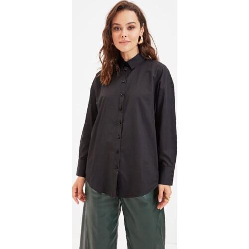 Trendyol Shirt Collar Tunic TCTAW22UK0079