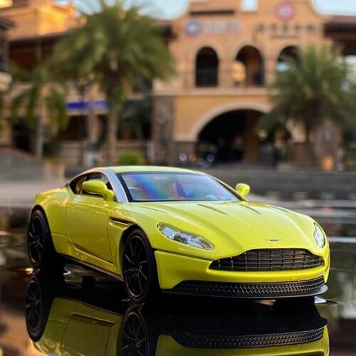 1:32 Aston Martin DB11 AMR Sports Car Alloy Car Diecasts & Toy Vehicles Metal Toy Car Model High Simulation Collection Kids Toys