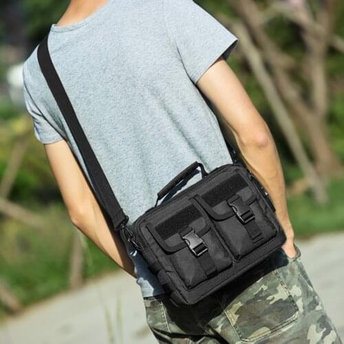 Military Tactical Shoulder Bag Mens Handbag Outdoor USB Sling Backpack Army Canvas Crossbody Messenger Bag Travel Satchel Bolsa