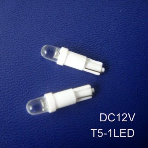 High quality 12V T5 car led,T5 lamp,T5 led,T5 light,W3W 12V,Car T5 Led 12V,DC12V T5 Light,T5 Bulb,T5 12V,free shipping 500pc/lot