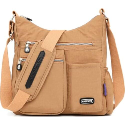 Women Nylon Shoulder Bag Waterproof Elegant Daily Shopping Shoulder Bag luxury Famous Brand sac a main femme de marque luxe