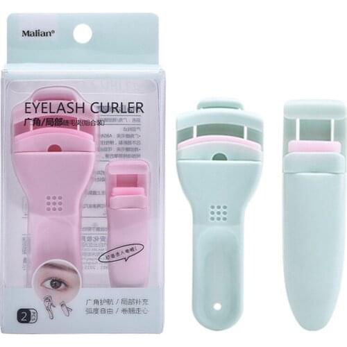 2pcs /set Eyelash Curler Wide-angle Partial Eyelash Shaper Multifunctional Durable Curling Eyelash Curler Beauty Tools