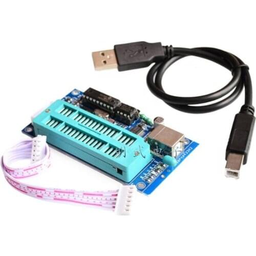 5pcs/lot PIC K150 ICSP Programmer USB Automatic Programming Develop Microcontroller + USB ICSP cable