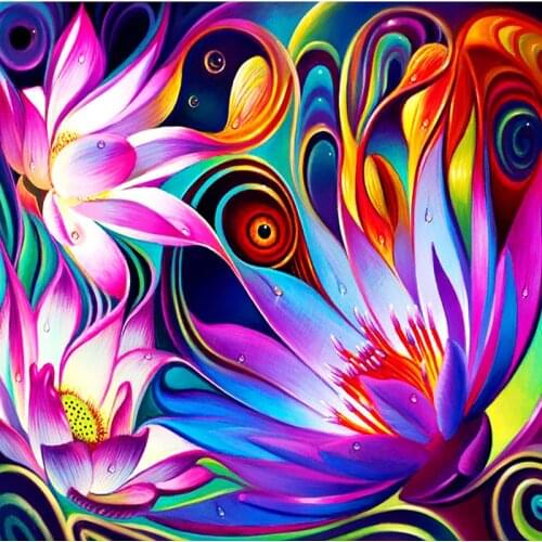 5D DIY Diamond Paintings Full Round AB Drill Mosaic Art Cross Stitch Embroidery Wall Sticker Home Decor Home Diamond Art Kit