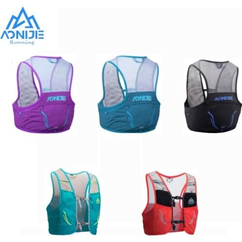AONIJIE C932SA 2.5L Portable Hydration Pack Running Backpack Rucksack Bag Vest Harness For Hiking Camping Marathon Race Climbing