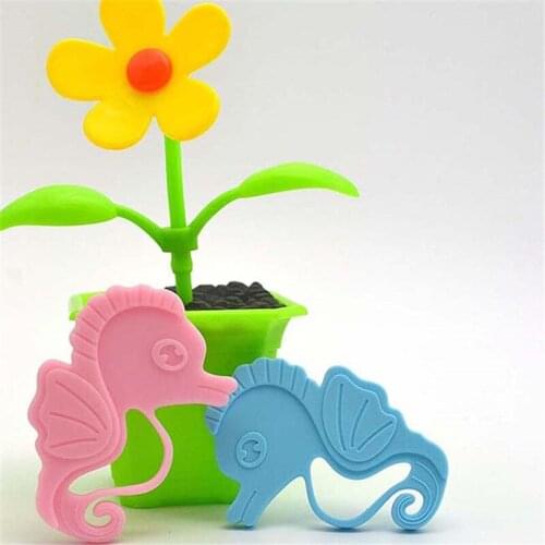 Baby Toys Silicone Teether Food Grade Soft Silicone Animals Shape Teethers Infant Toothbrush Chewable Toys