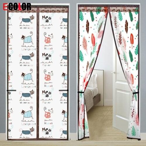 Air-conditioning door curtain universal warm winter and summer windproof partition strong magnetic home decoration