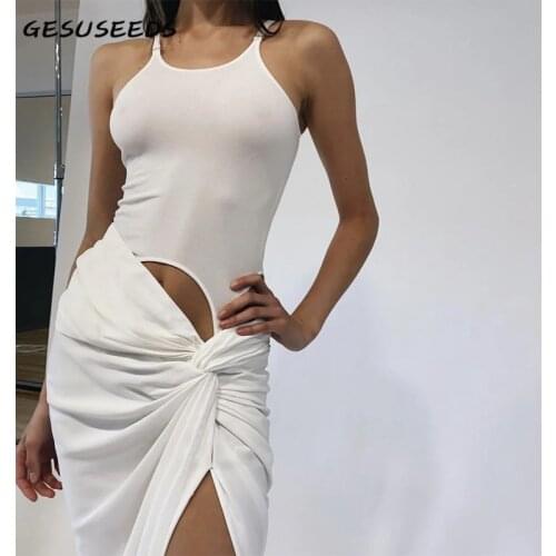 Elegant Tank Top Women Off Shoulder Top Summer Sexy Tops Sleeveless O Neck Tops Fashion Slim Vest Top Black White Tops Gray