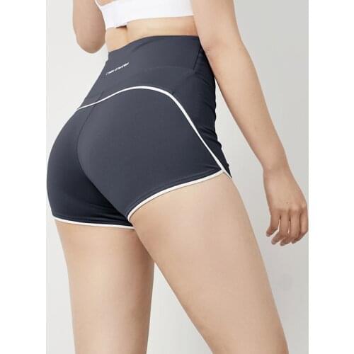 2021 Hot Sports Shorts Summer Casual Running Fitness Nylon Stretch Anti-light Quick-drying Women Yoga Shorts